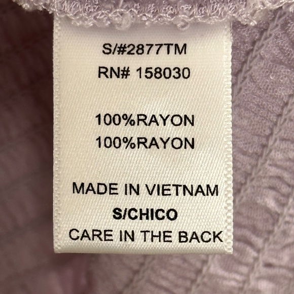 Love Tree Cropped Blouse - SMALL - Light Purple - EUC - Picture 5 of 6